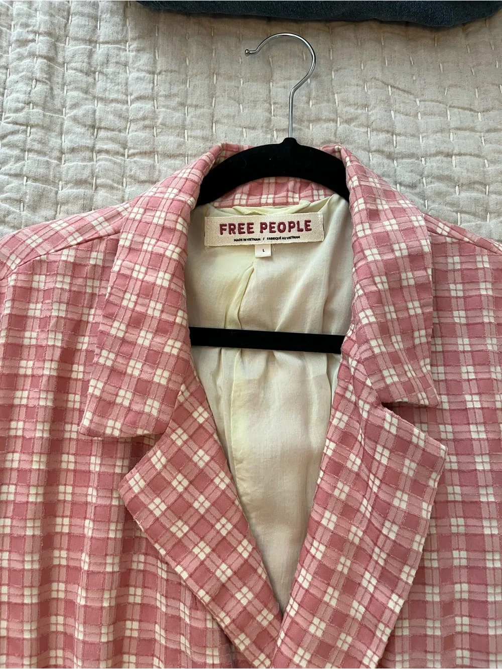 Free People double breasted